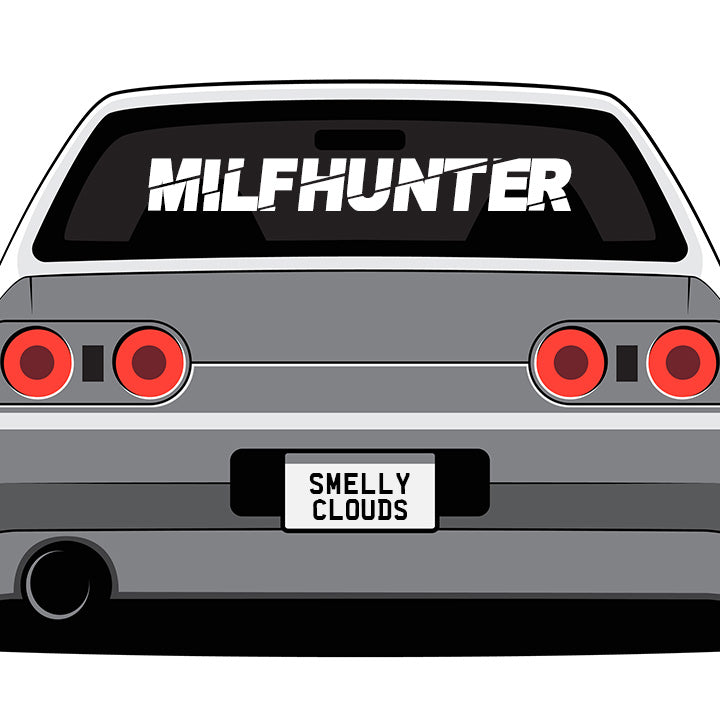 MILFHUNTER - Rear Window Sticker