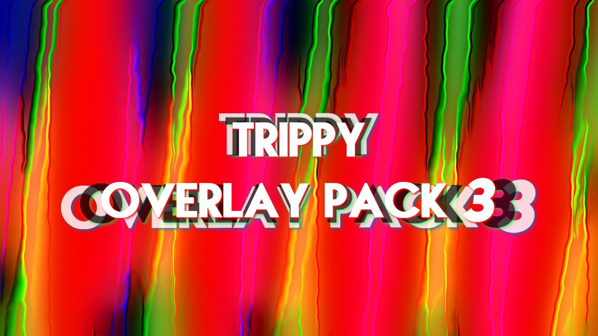 Trippy / Psychedelic Overlays Pack V3